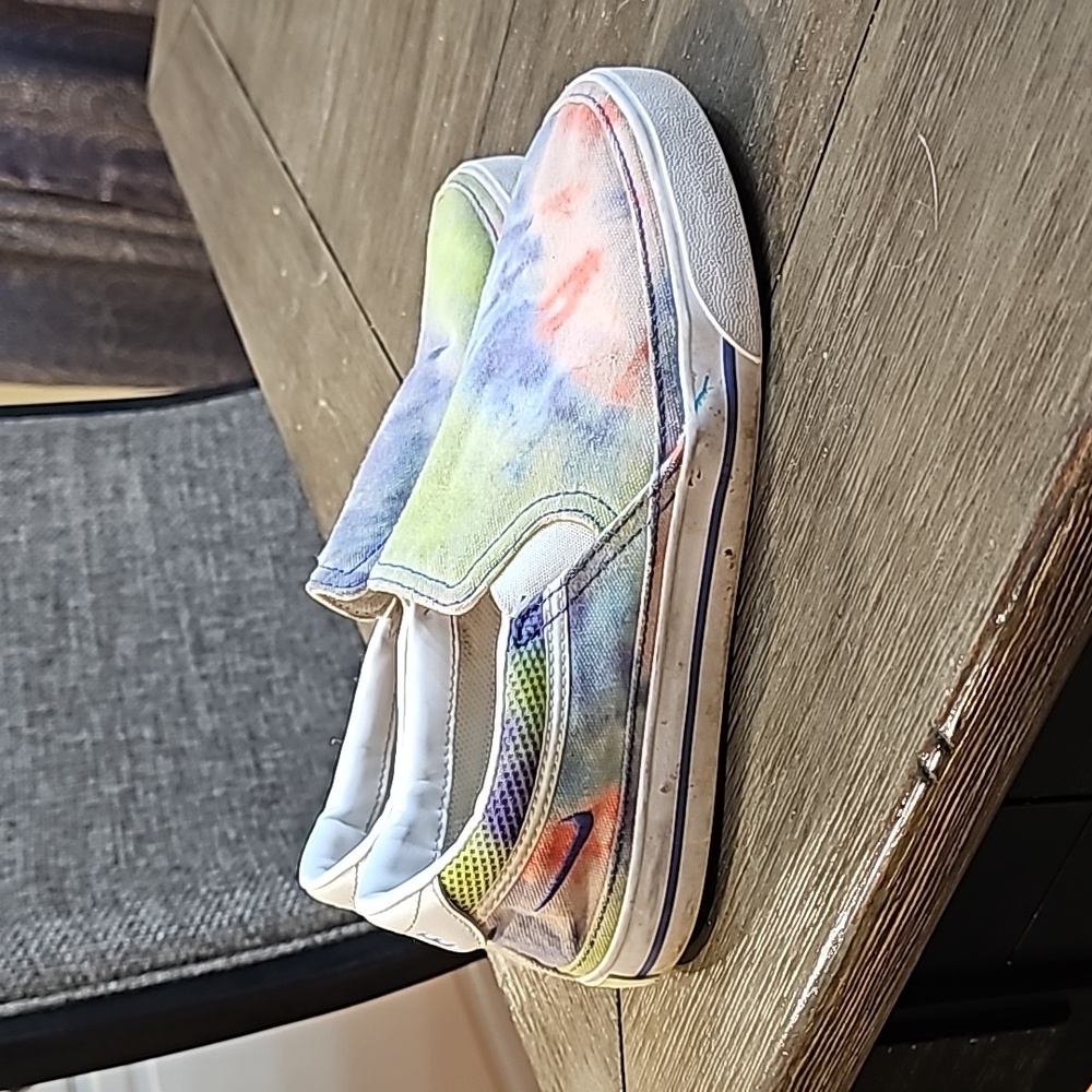 Nike Court Legacy Tie Dyed Slip Ons Women's size 7